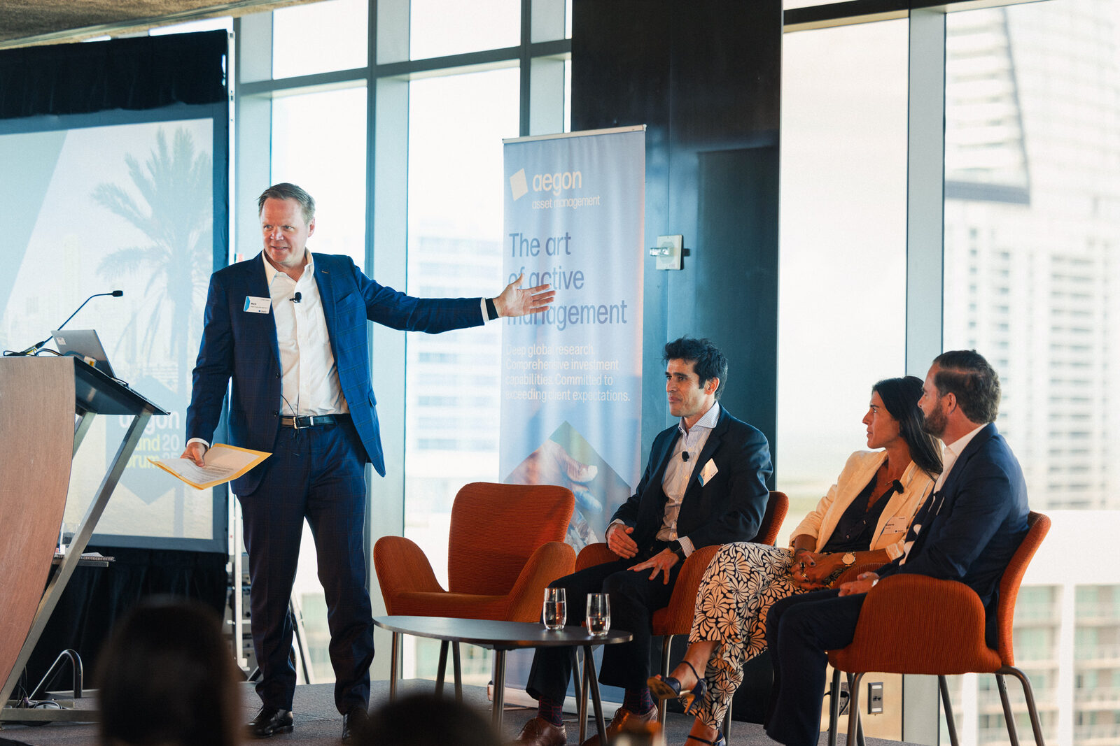 Event photography, Aegon Fund Forum