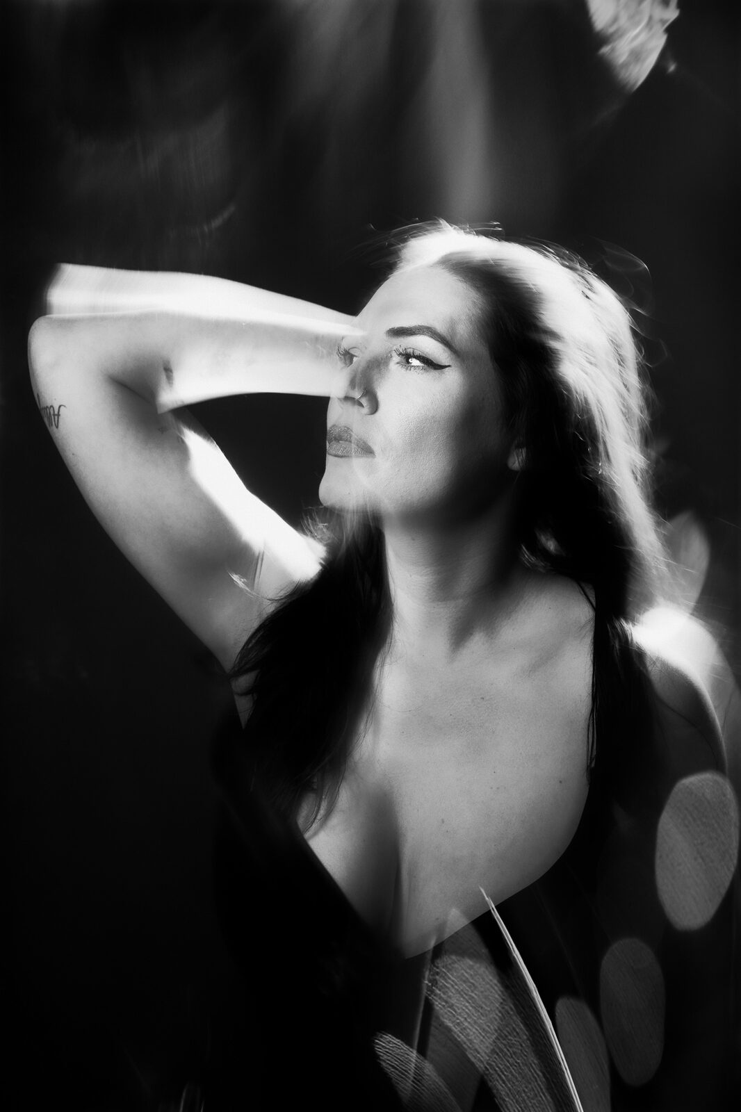 Light-painted portrait, Late Night Legends series