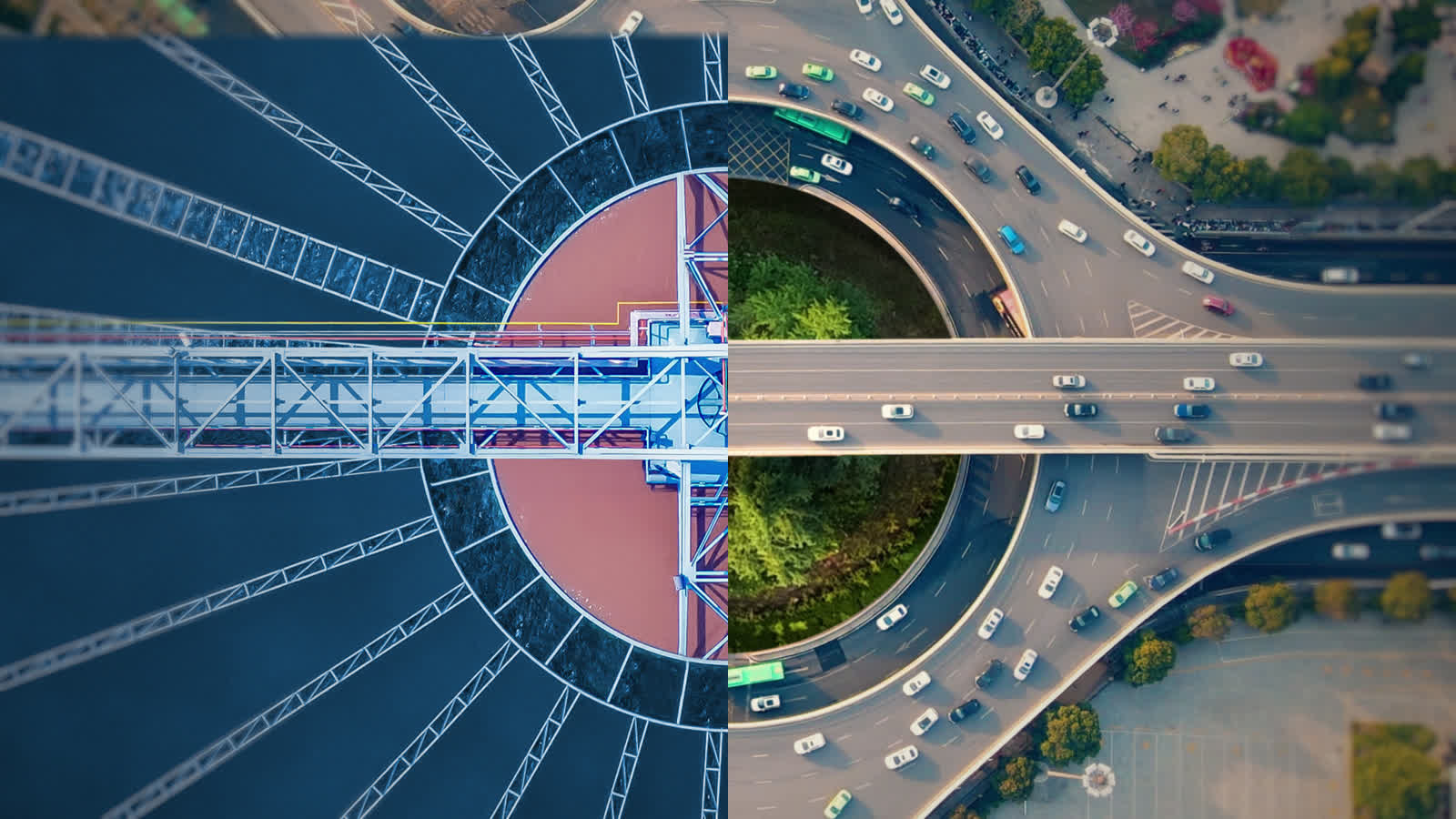 Principal Asset Management, aerial through the aperture motif