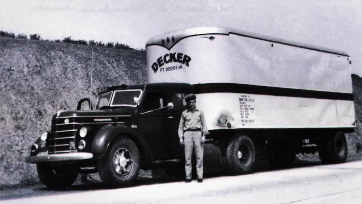 Frame from the Decker Companies tribute film